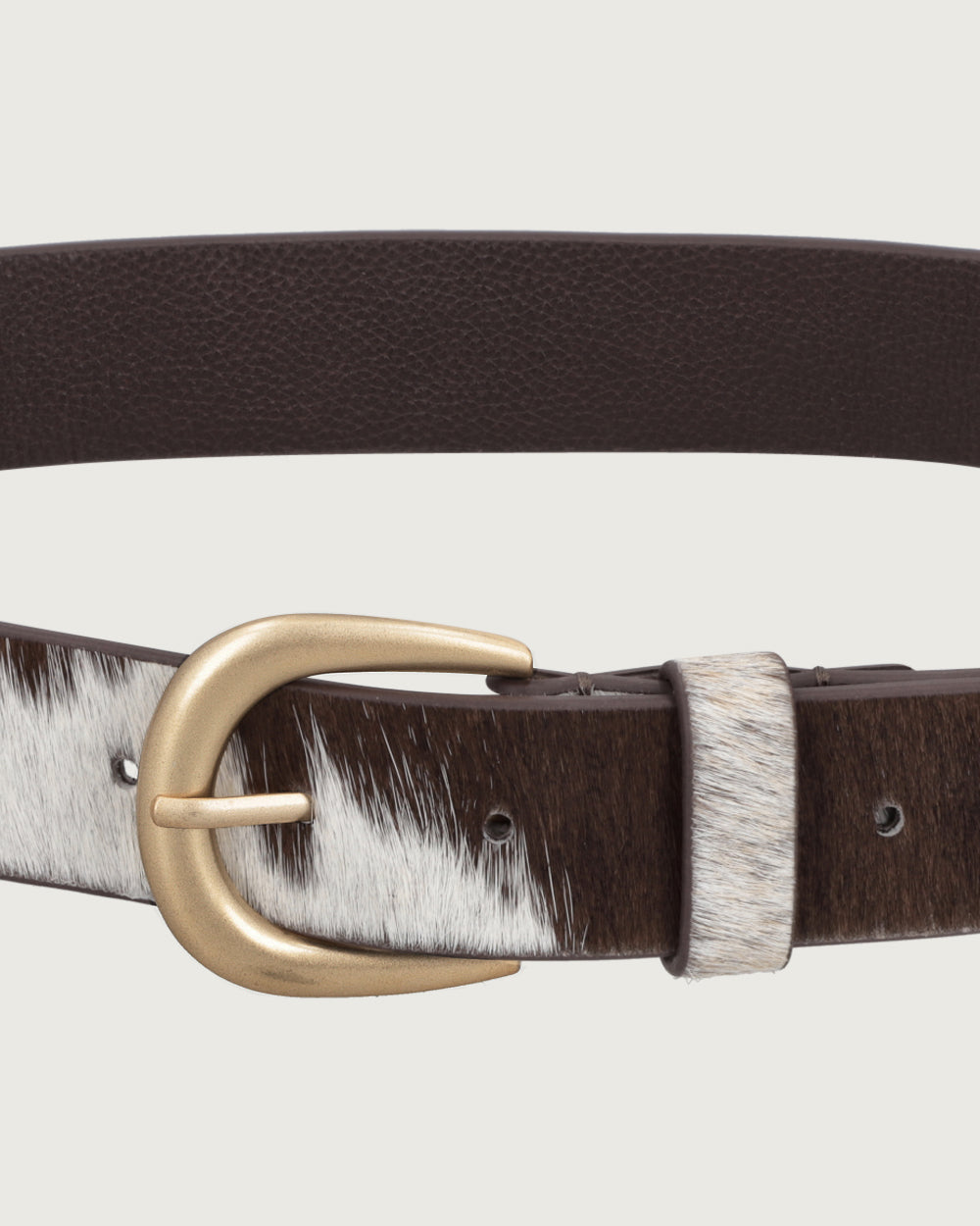 CINTURON COW GOLD