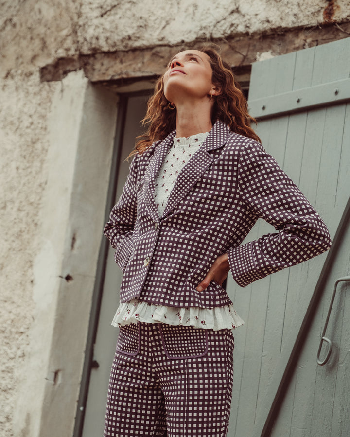 CHAQUETA ESTRASBURGO VICHY