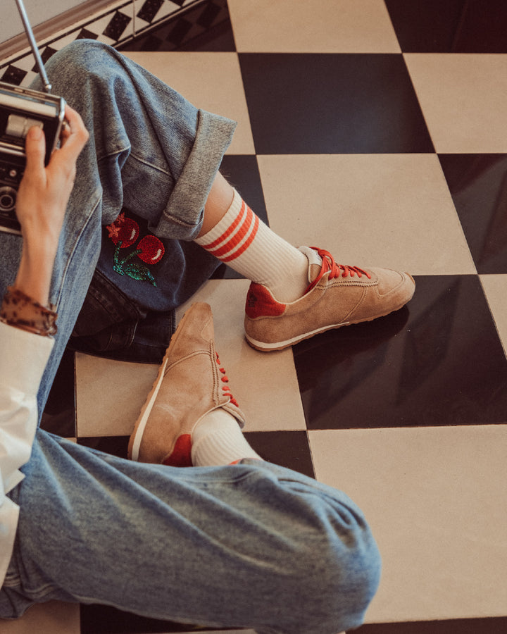 ZAPATILLA CHERRY TAUPE