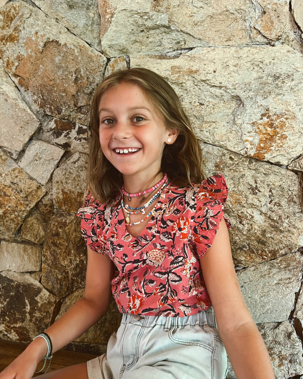 BLUSA RENEÉ ROSA PETITE