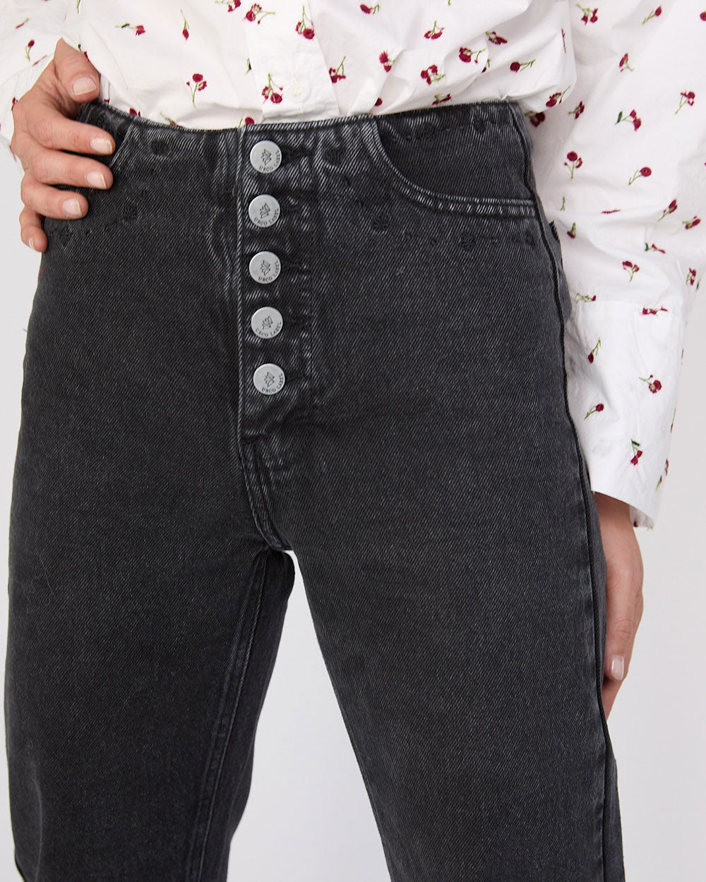 JEANS BRASS BLACK