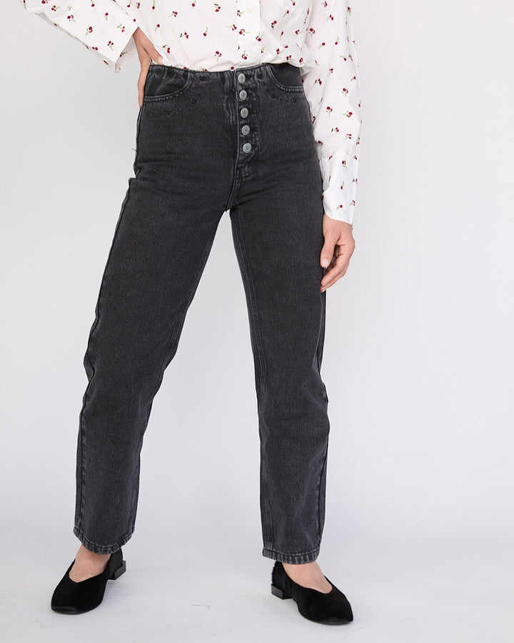 JEANS BRASS BLACK