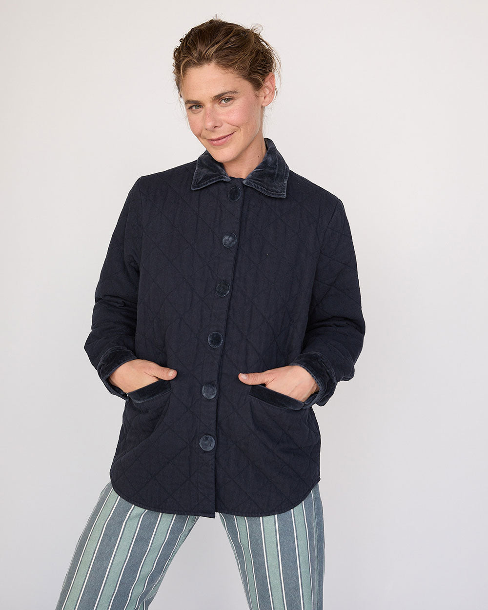 CHAQUETA JUANA NAVY