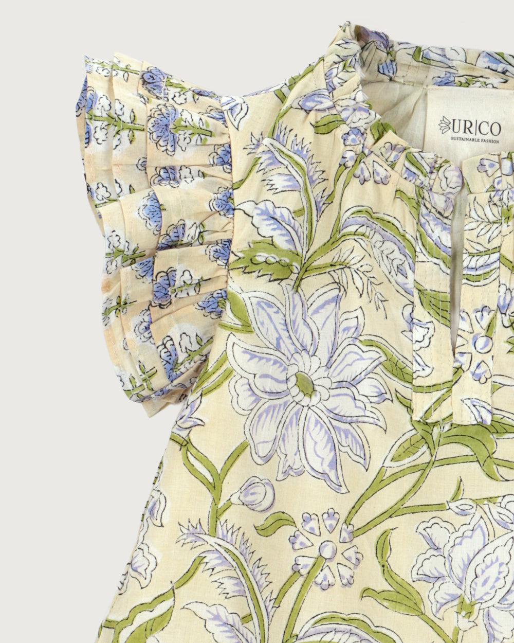 VESTIDO ANGELE BUTTER FLOWERS PETIT