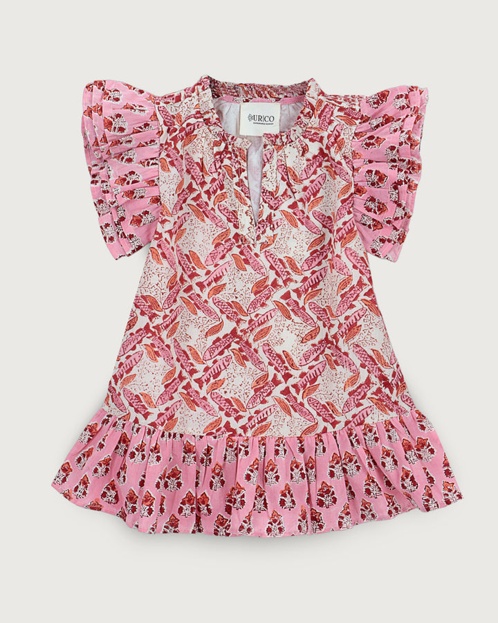 VESTIDO ANGELE PINK FISH PETIT