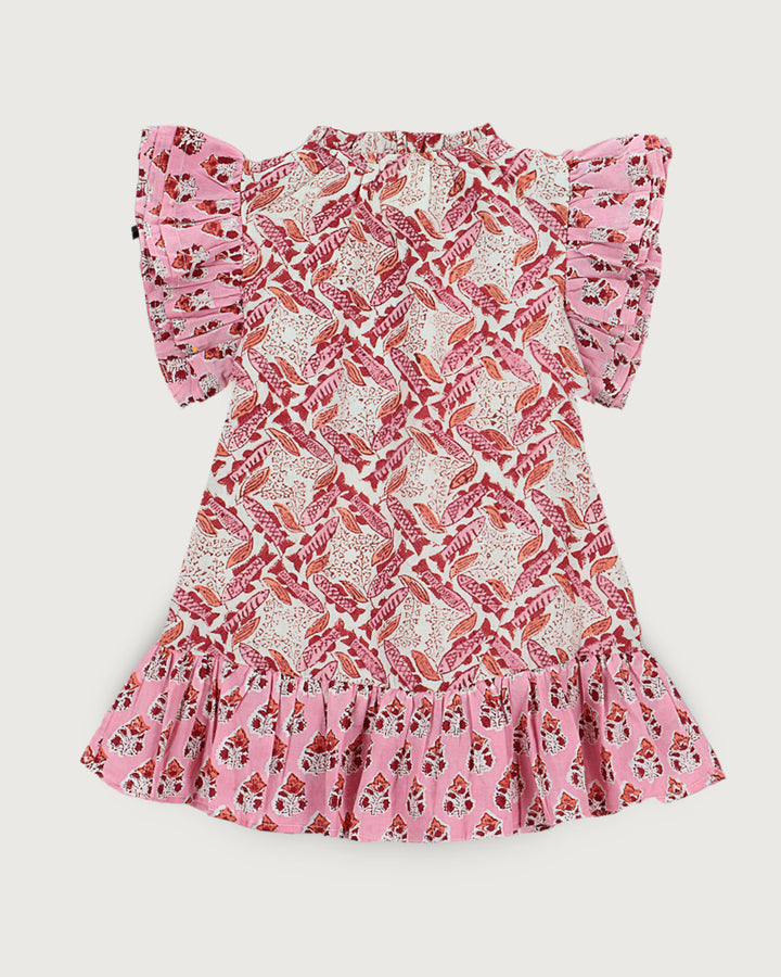 VESTIDO ANGELE PINK FISH PETIT
