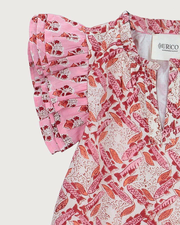 VESTIDO ANGELE PINK FISH PETIT