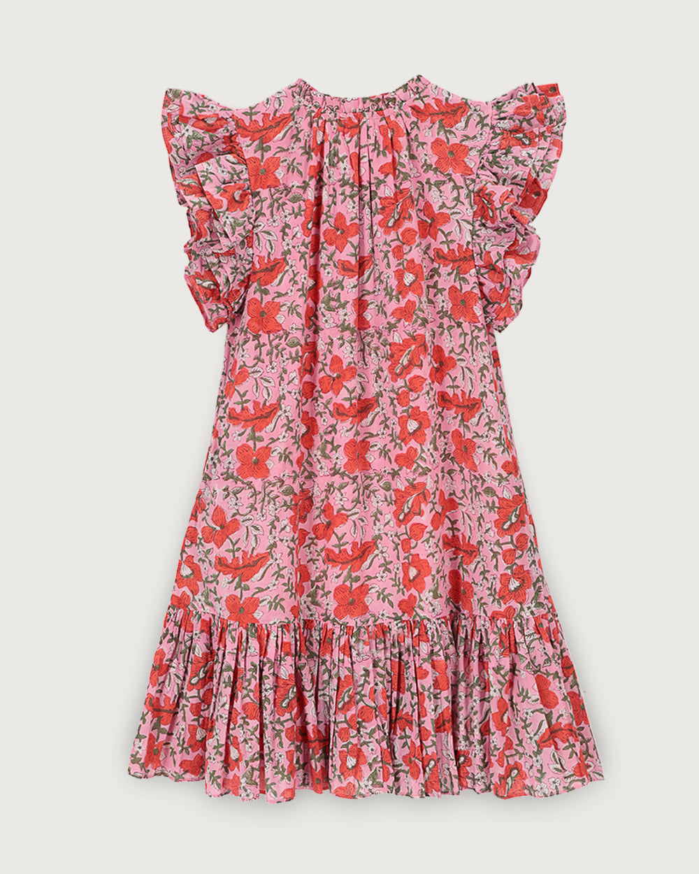 VESTIDO ANGELE PINK FLORES