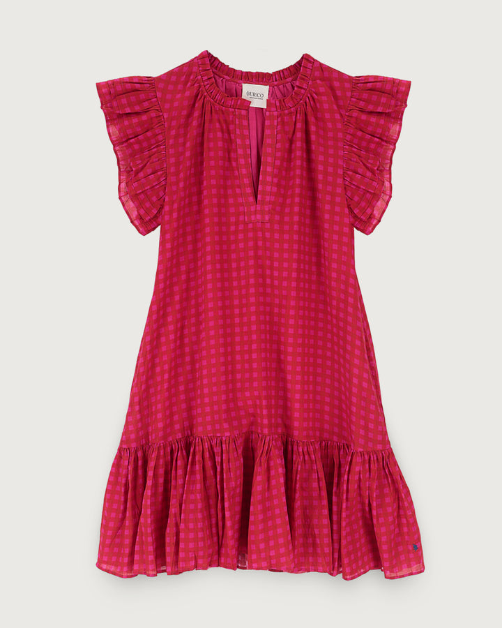 VESTIDO ANGELE PINK VICHY