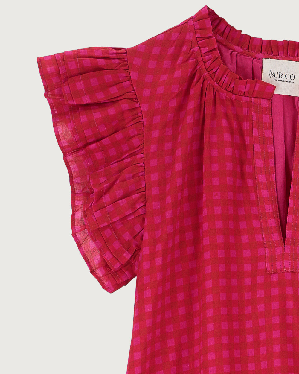 VESTIDO ANGELE PINK VICHY