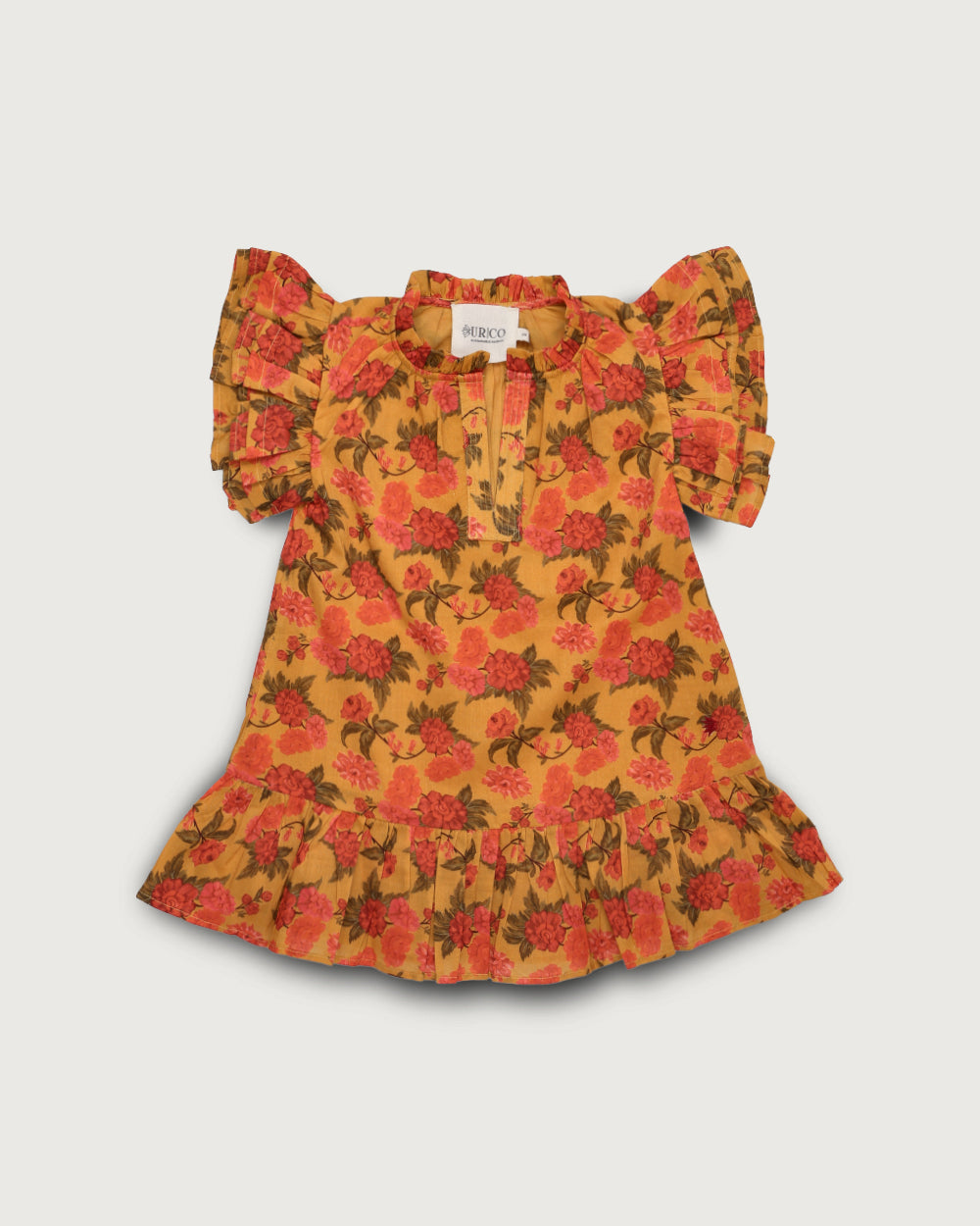 VESTIDO ANGELE YELLOW FLOWERS PETIT