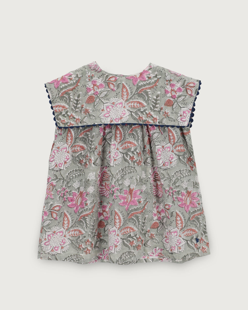 VESTIDO AURORA GREEN FLOWERS PETIT