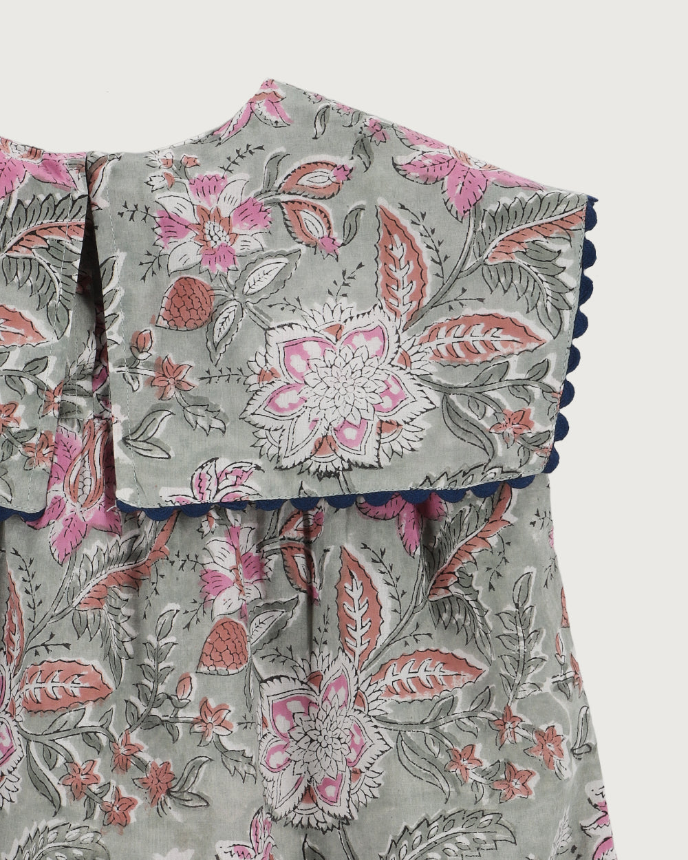 VESTIDO AURORA GREEN FLOWERS PETIT