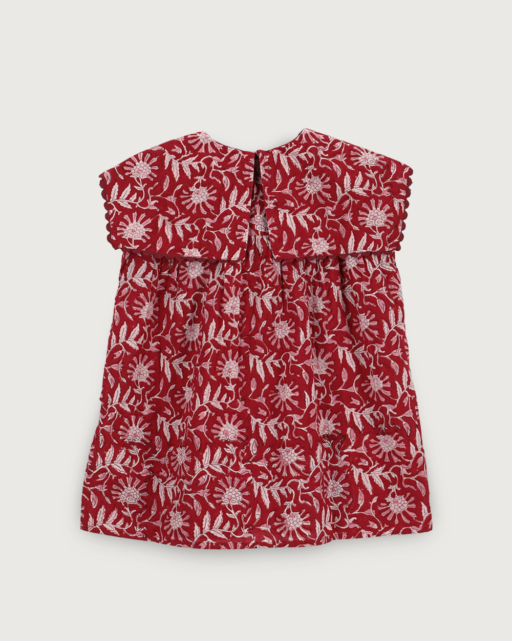 VESTIDO AURORA RED FLOWERS PETIT