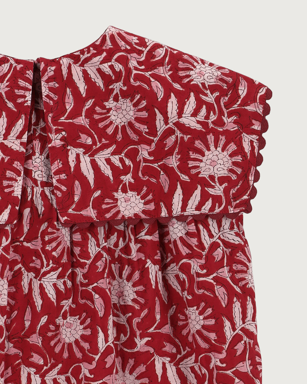 VESTIDO AURORA RED FLOWERS PETIT