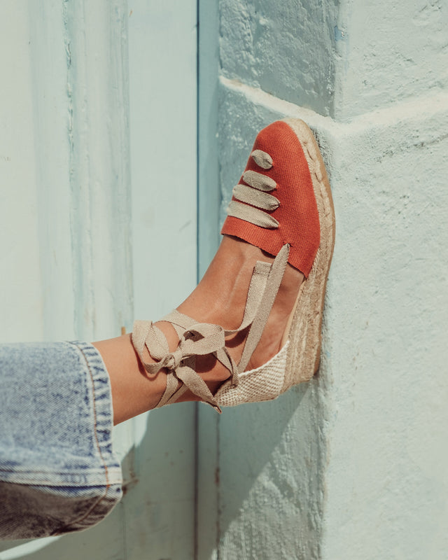 ALPARGATA OLIMPIA TEJA TAUPE