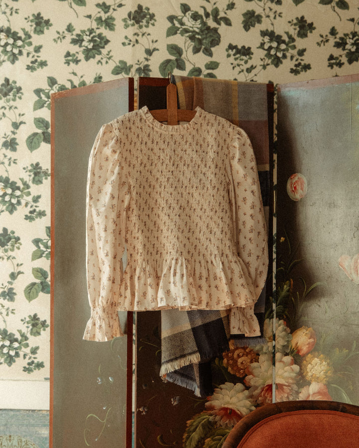 BLUSA ULLA CHERRY BLOSSOM MUSTARD