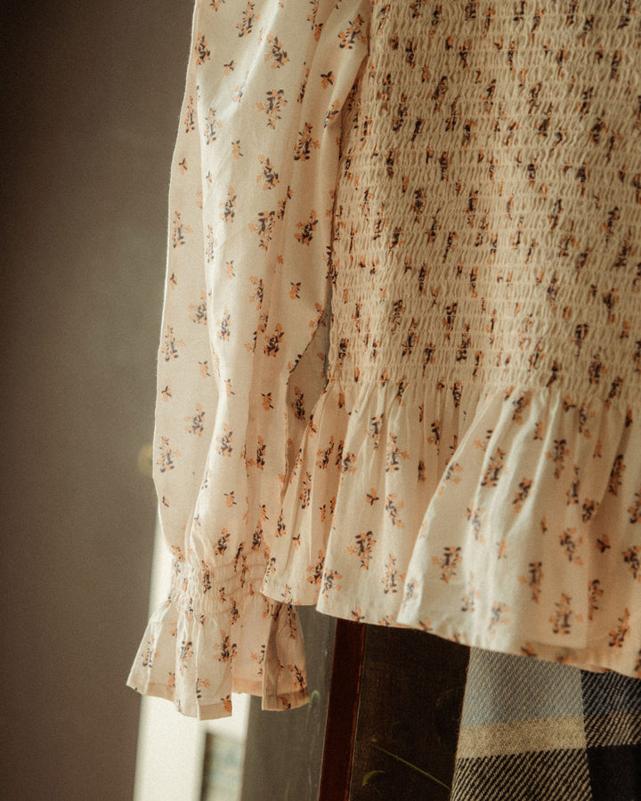 BLUSA ULLA CHERRY BLOSSOM MUSTARD
