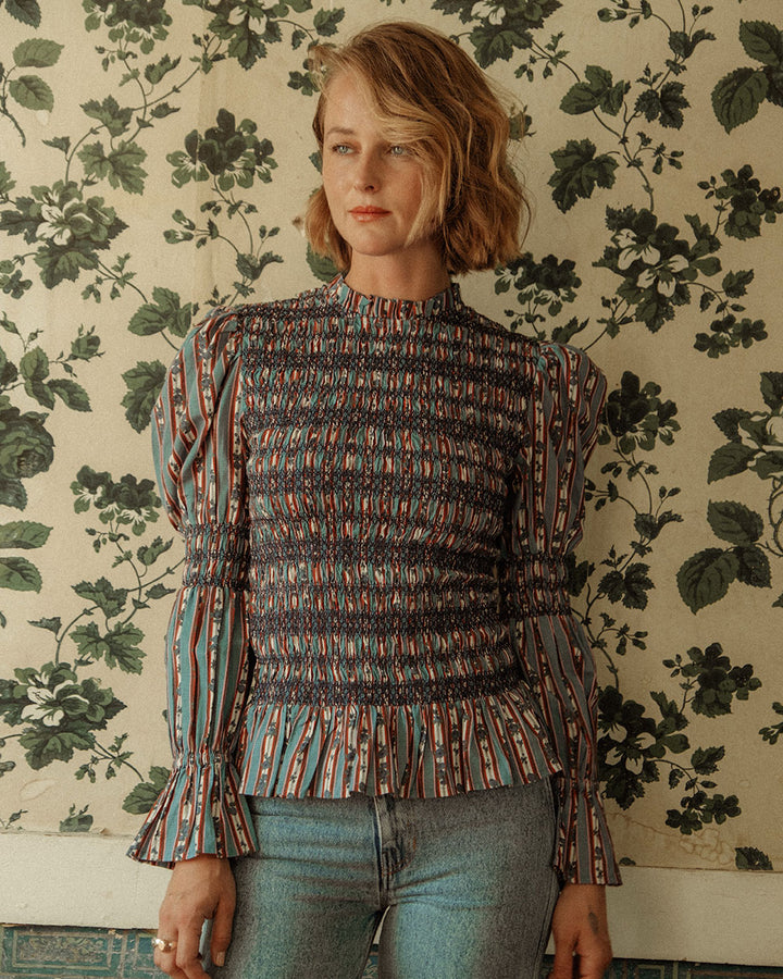 BLUSA FIONA BLUEBERRY