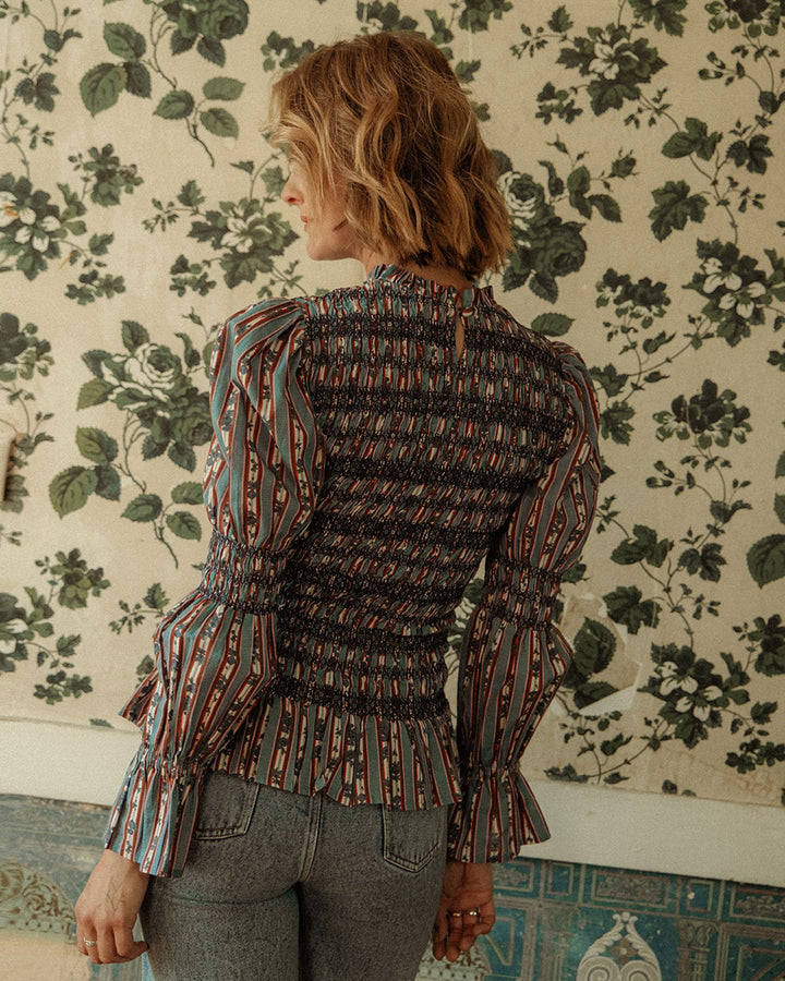 BLUSA FIONA BLUEBERRY