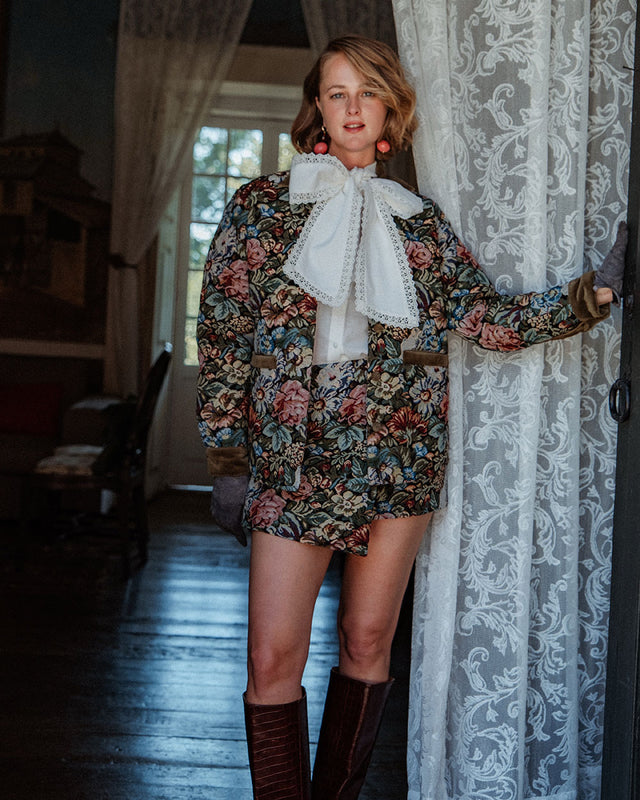 CHAQUETA BETTY ROSES JACQUARD