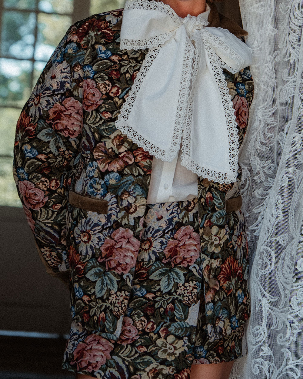 CHAQUETA BETTY ROSES JACQUARD