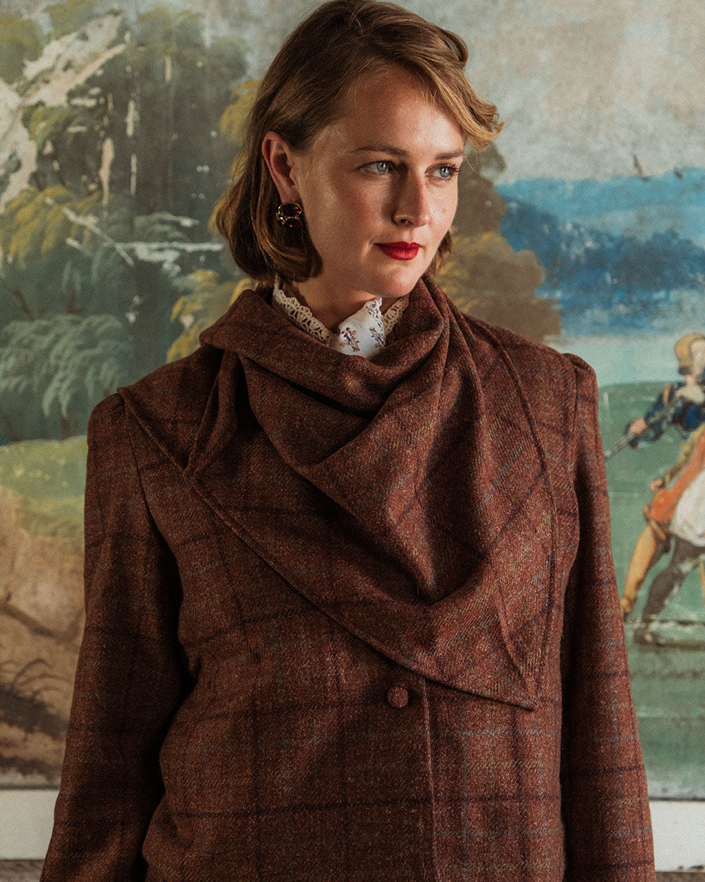 CHAQUETA NORDIC TERRACOTA SCOTTISH