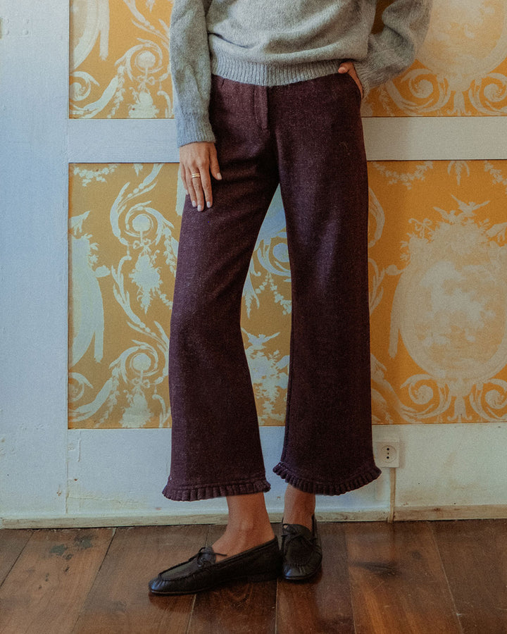 PANTALÓN NOSA BURGUNDY