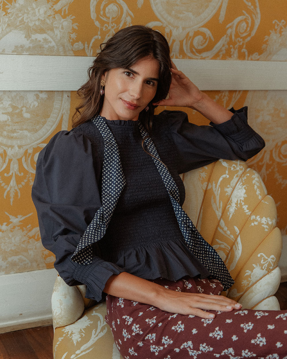 BLUSA ULLA NAVY