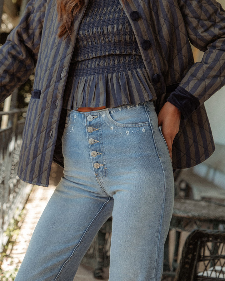 JEANS BRASS DENIM