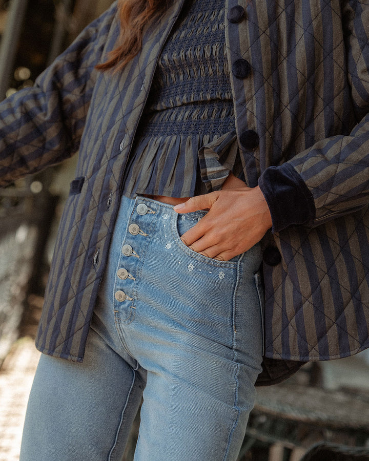 JEANS BRASS DENIM