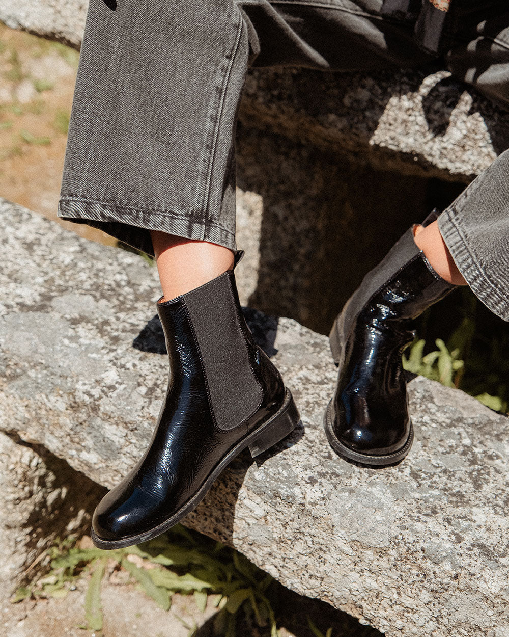 BOTÍN LUND BAREFOOT NEGRO