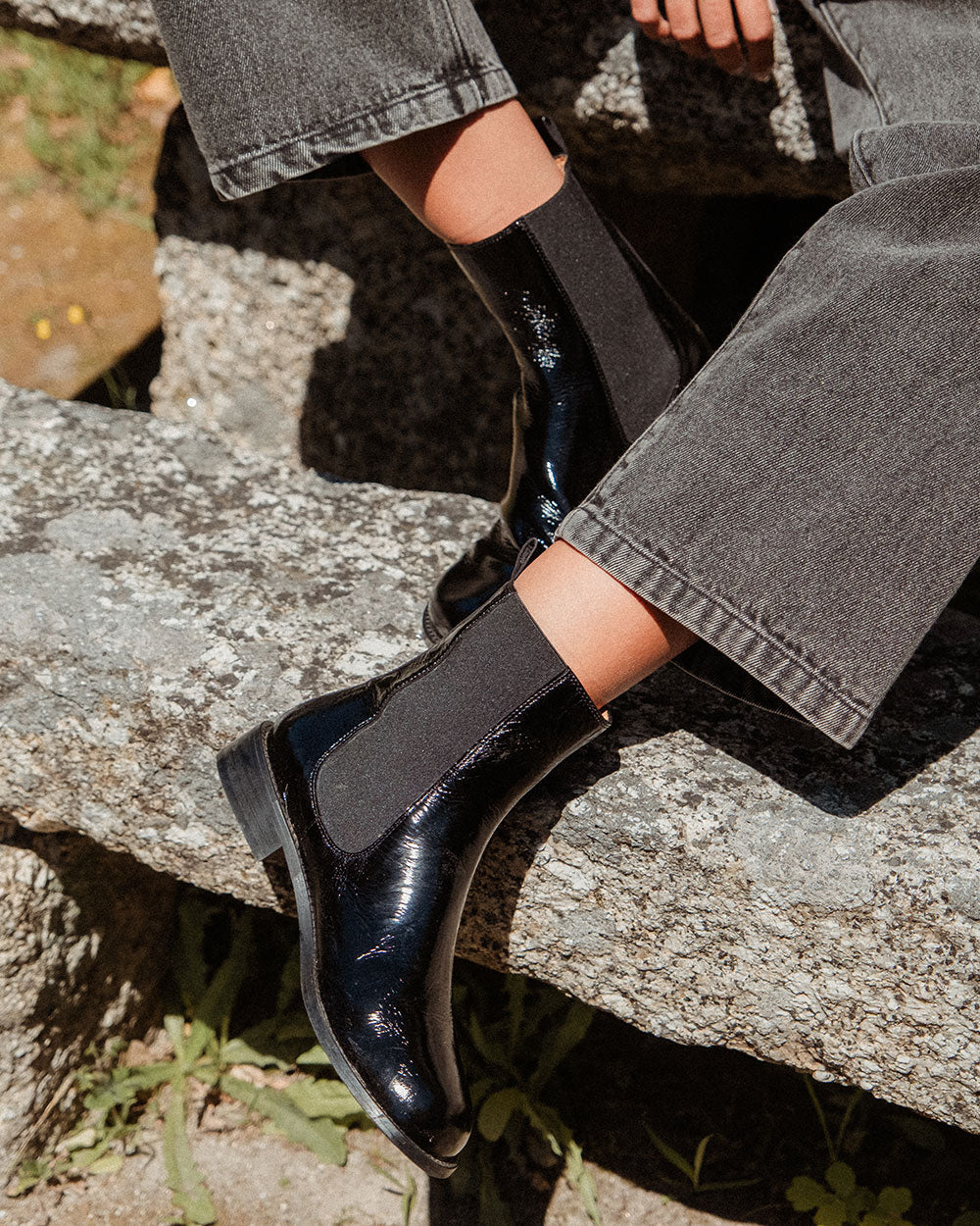 BOTÍN LUND BAREFOOT NEGRO