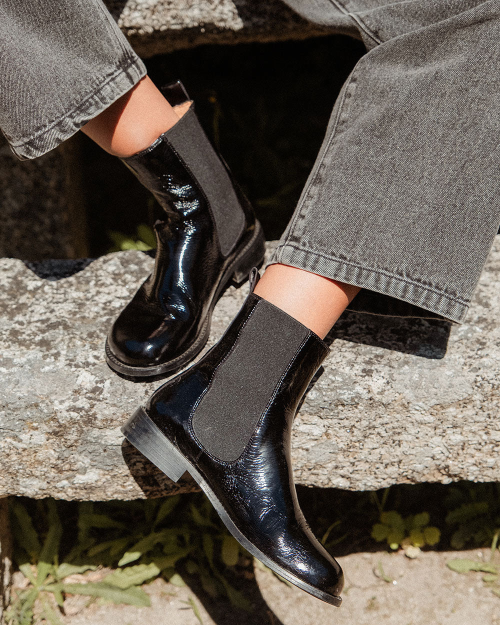 BOTÍN LUND BAREFOOT NEGRO