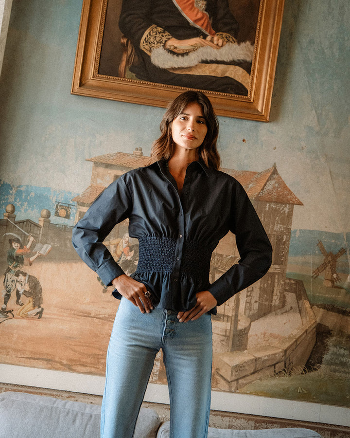 BLUSA LYS NAVY