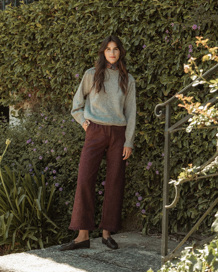 PANTALÓN NOSA BURGUNDY