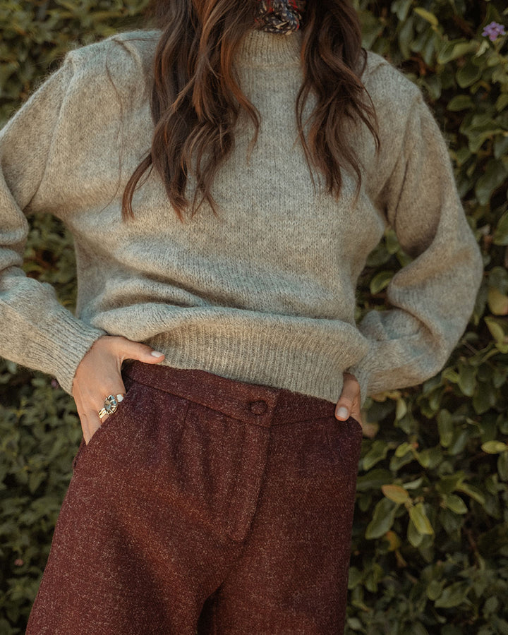 PANTALÓN NOSA BURGUNDY