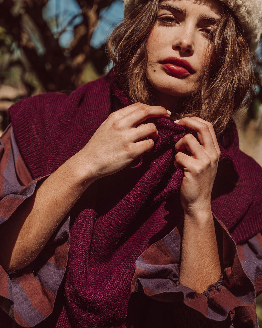 CHALECO SABINE BURDEO