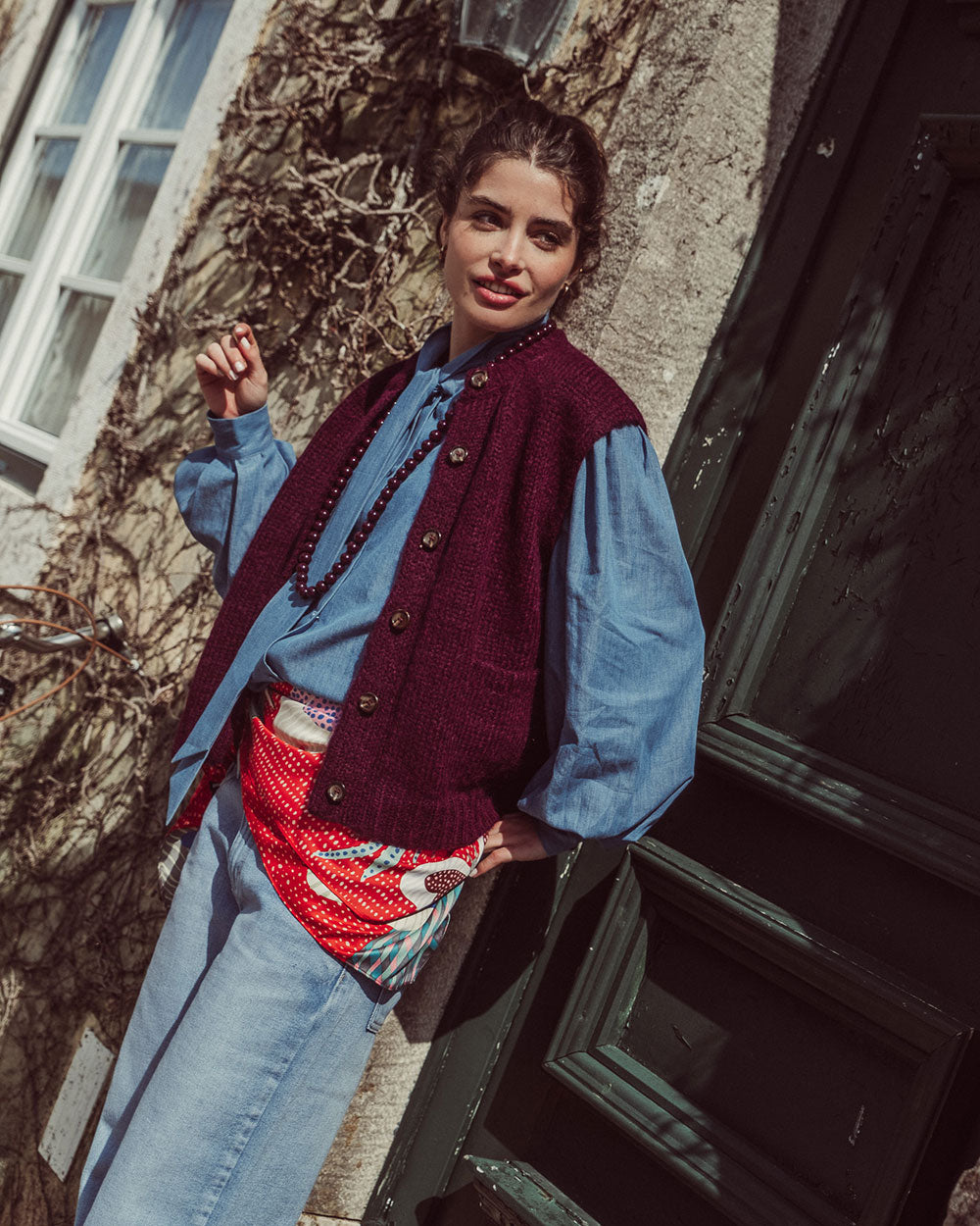 CHALECO LAURE BURDEO