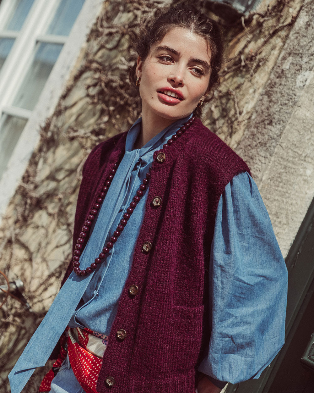 CHALECO LAURE BURDEO