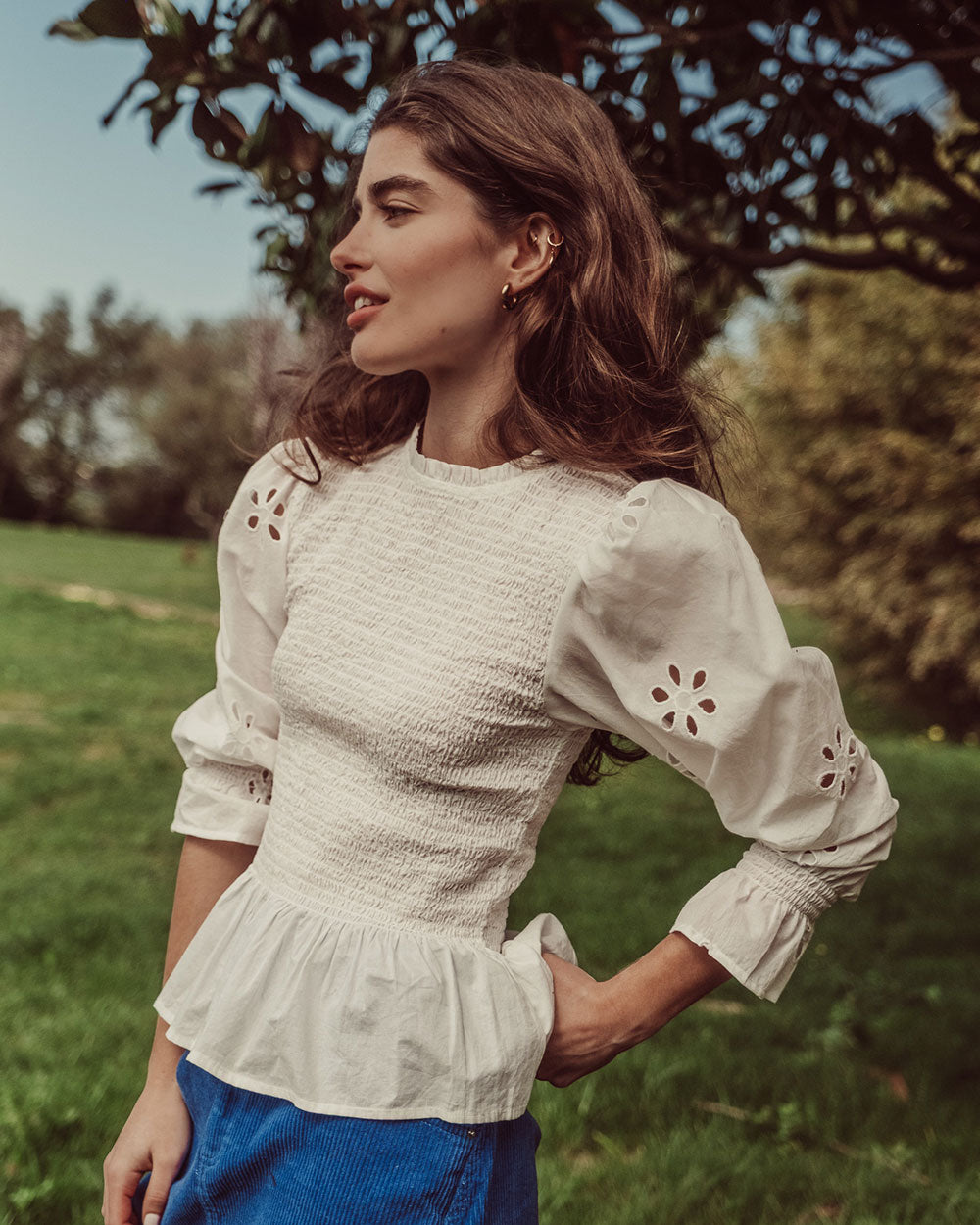 BLUSA ULLA WHITE PREVENTA