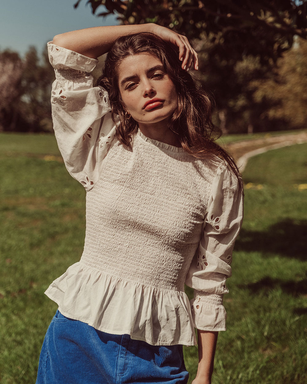 BLUSA ULLA WHITE PREVENTA