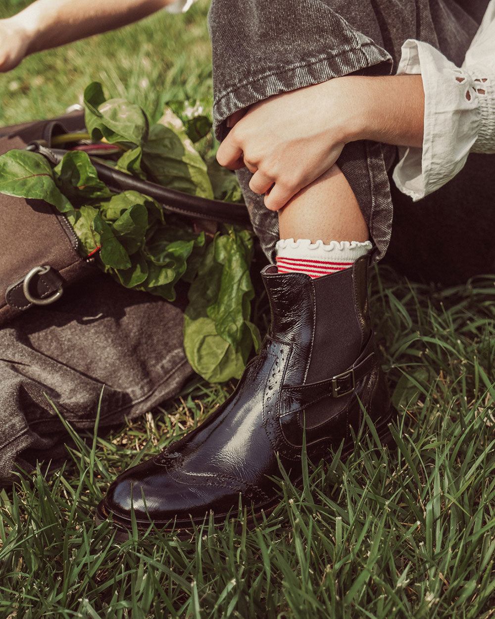 BOTÍN SELMA BLACK CHAROL PREVENTA