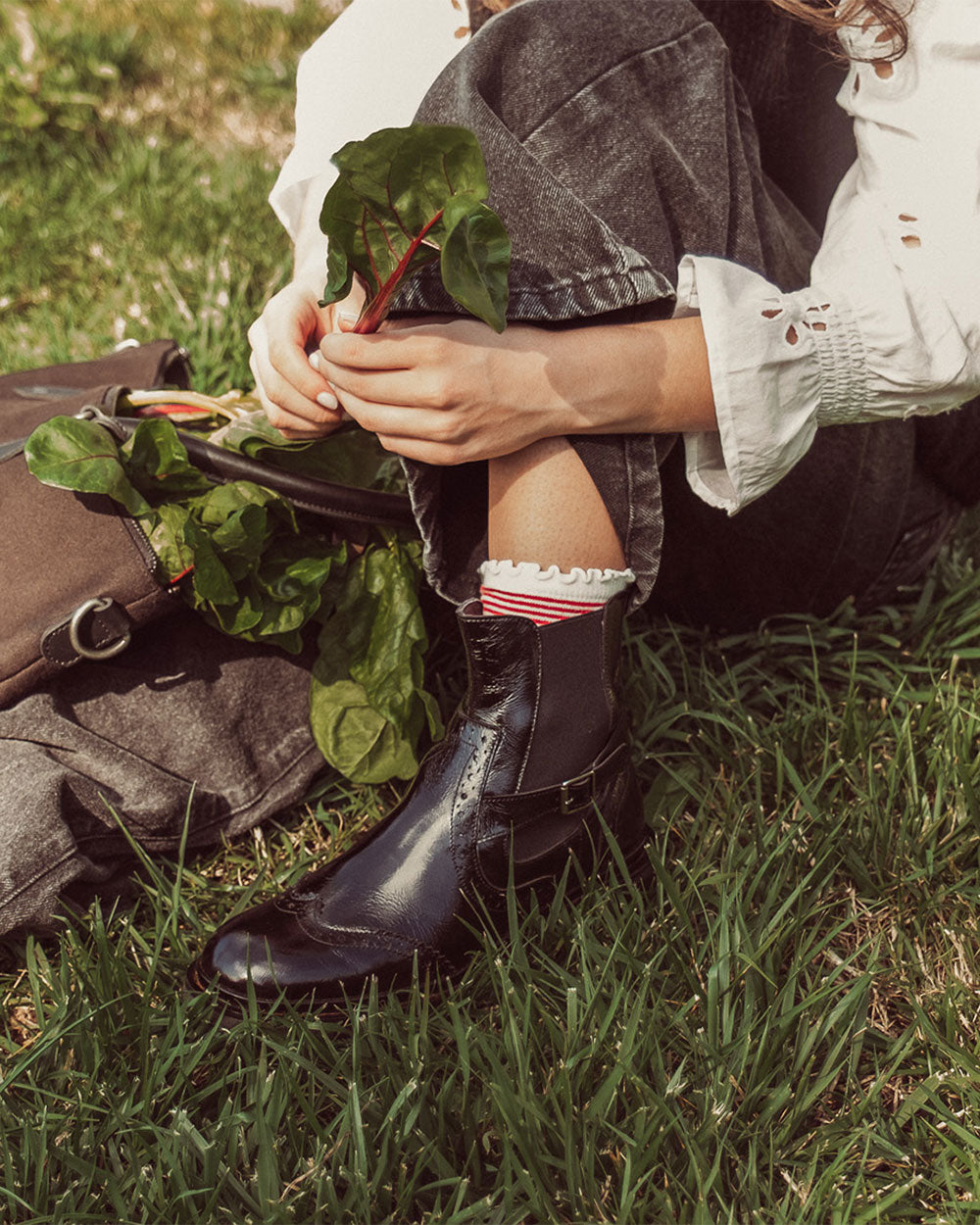 BOTÍN SELMA BLACK CHAROL PREVENTA