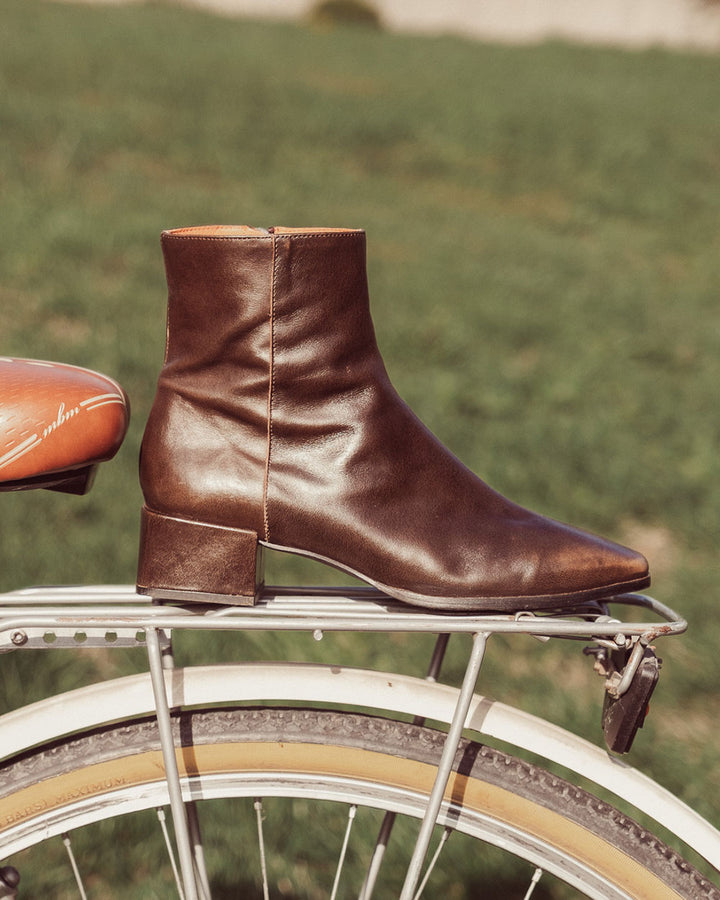 BOTÍN MEGAN CHOCOLATE PREVENTA