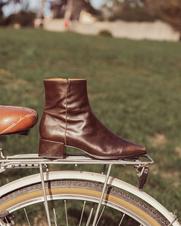 BOTÍN MEGAN CHOCOLATE