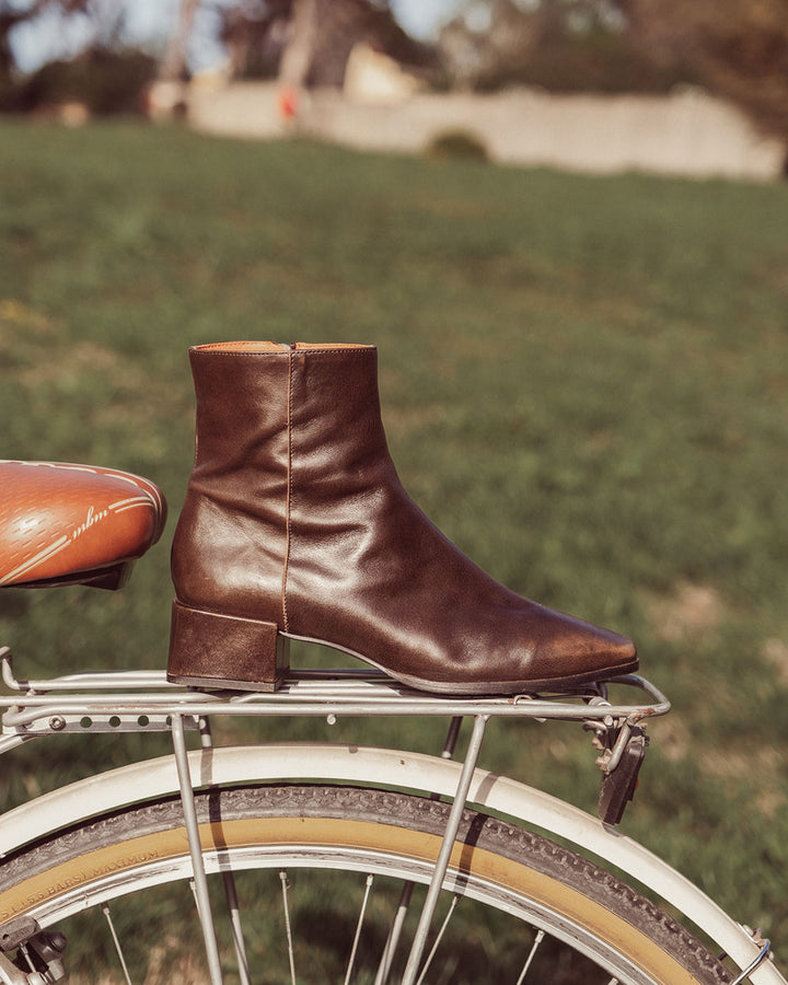 BOTÍN MEGAN CHOCOLATE PREVENTA