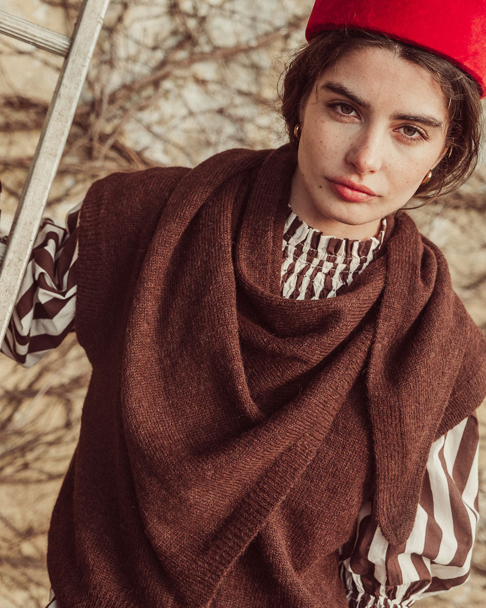 CHALECO SABINE CAFÉ