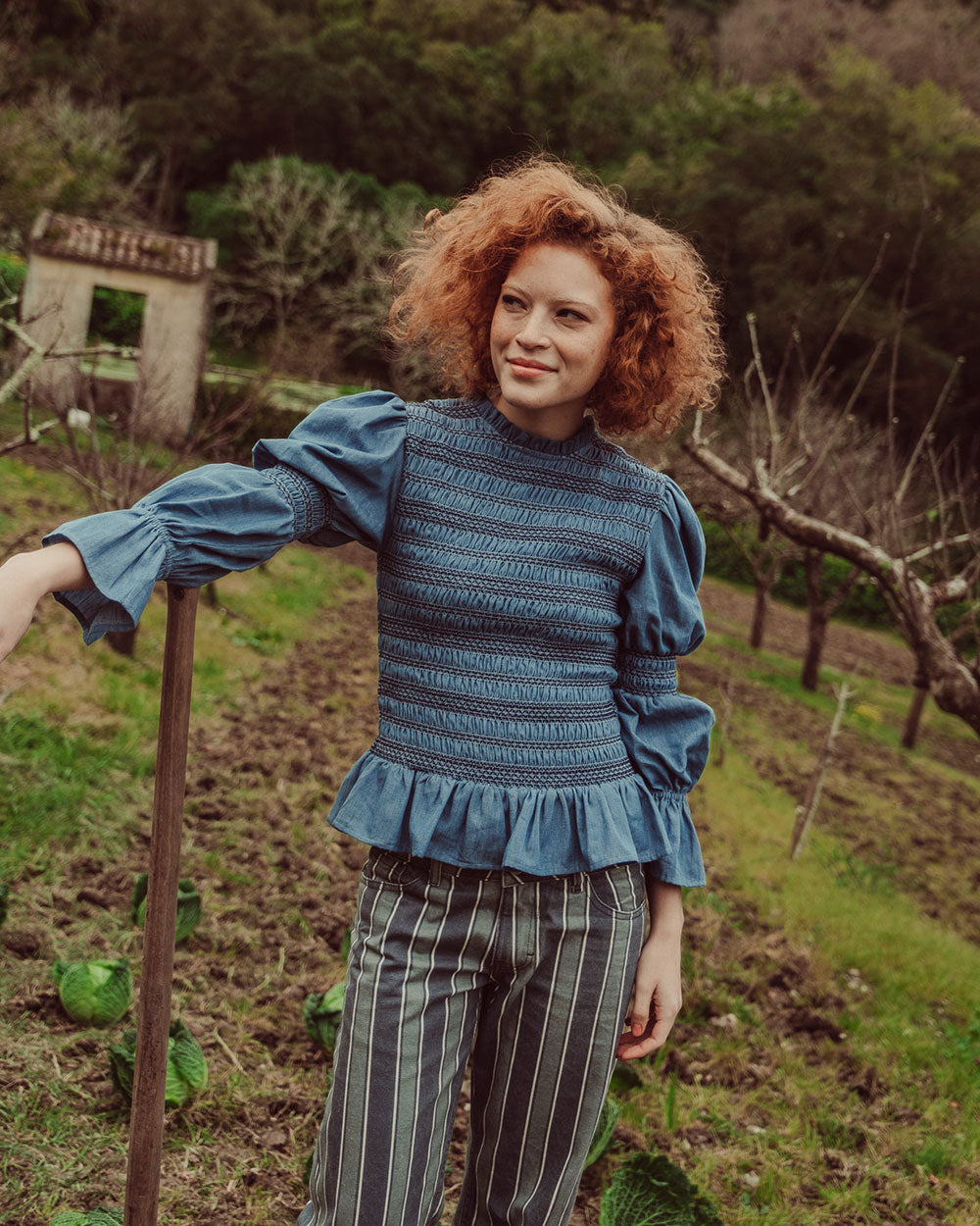 JEANS LENI MENTA STRIPES PREVENTA