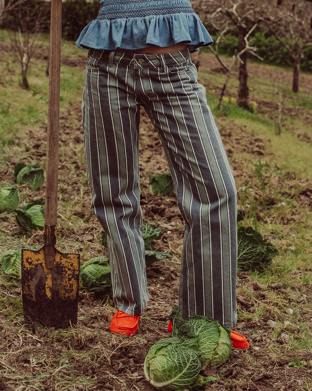 JEANS LENI MENTA STRIPES PREVENTA